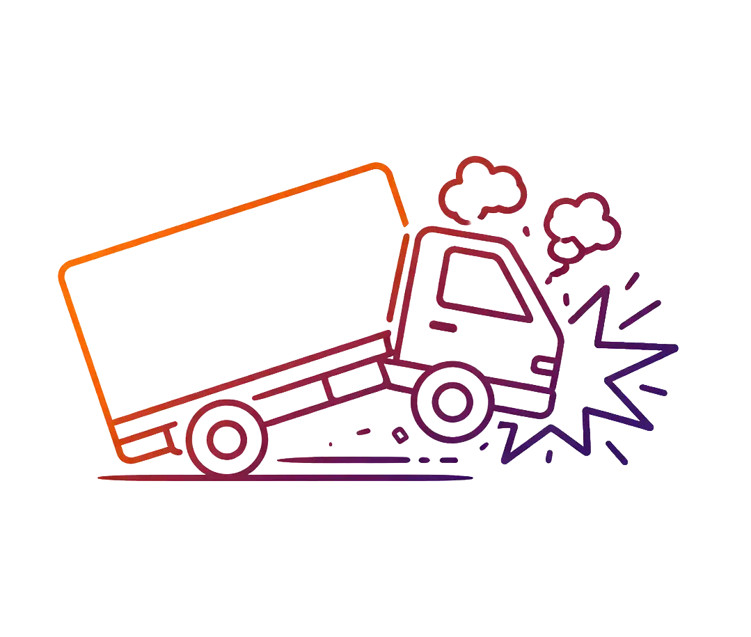 Choque o volcamiento