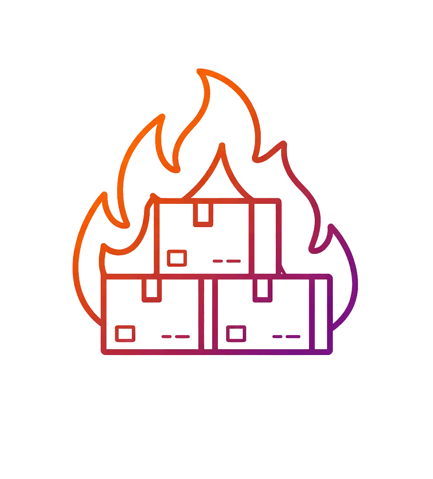 Incendio o explosion de carga