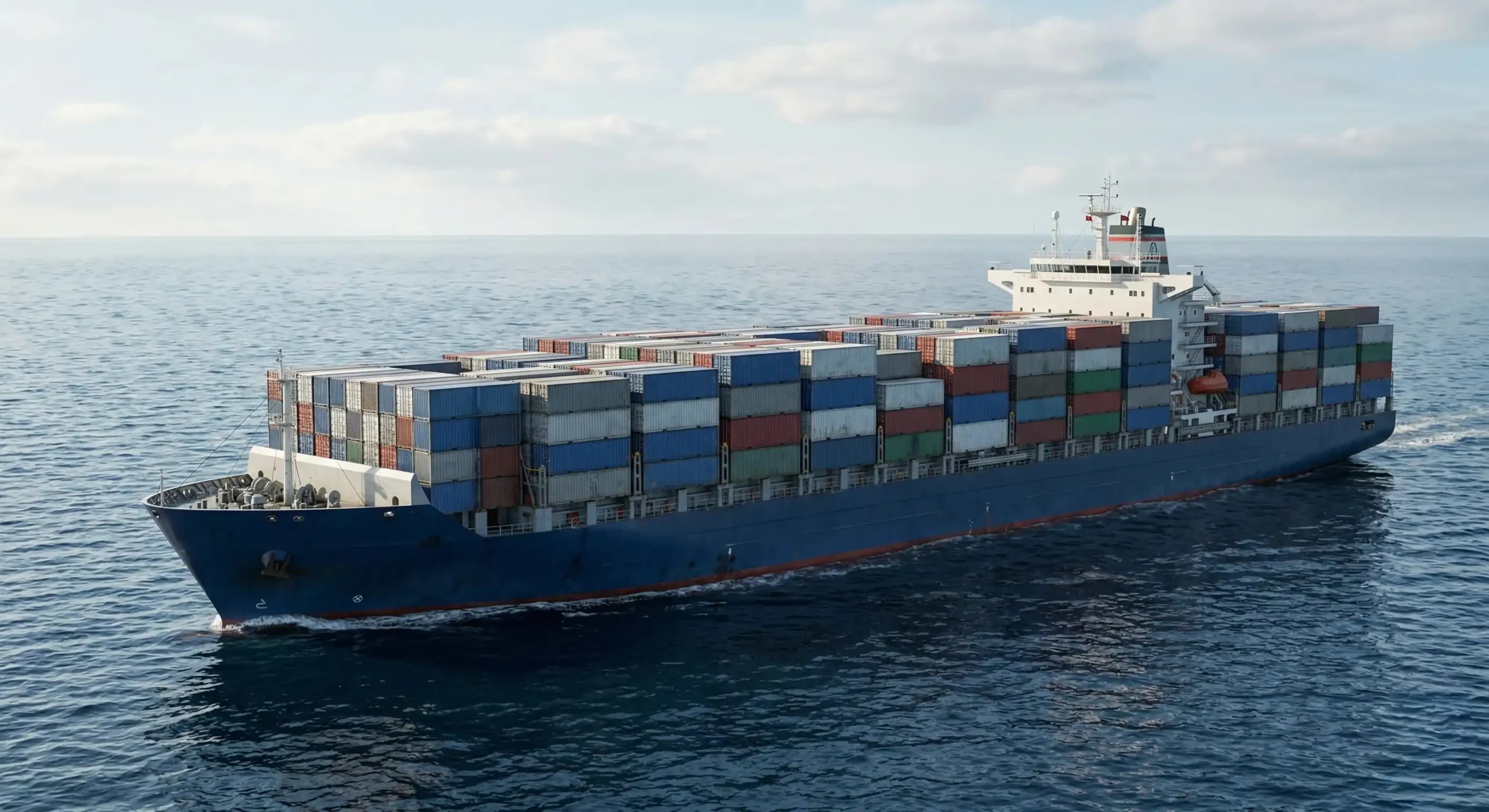 Barco de carga marino mercante